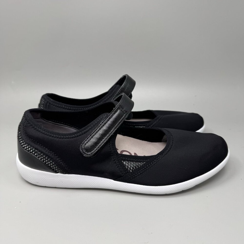 Ziera Black USHERY Womens Size 10-10.5 Comfort Walking Mary Jane Shoes